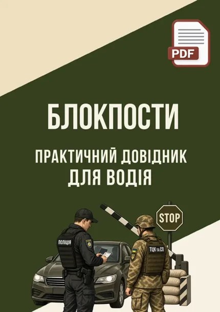 БЛОКПОСТИ: правовий гайд для водія | PDF