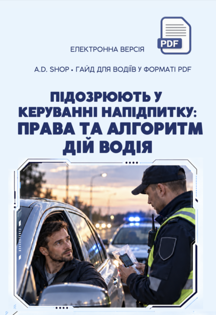 Підозрюють у керуванні напідпитку: права та алгоритм дій для водія | PDF